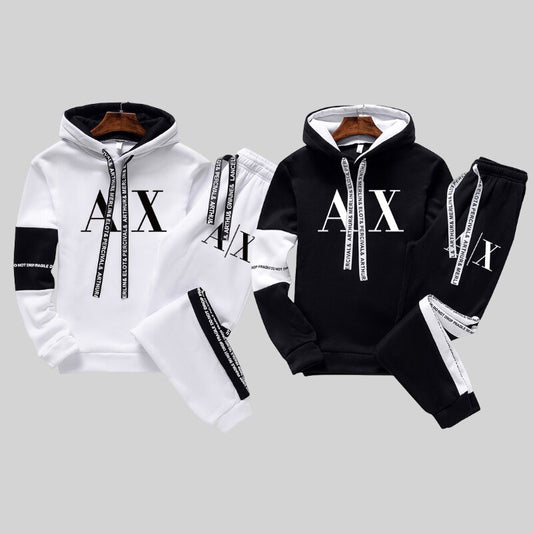 Mens Tracksuits Luxury Printed Outdoor Training Hoodies Jogger