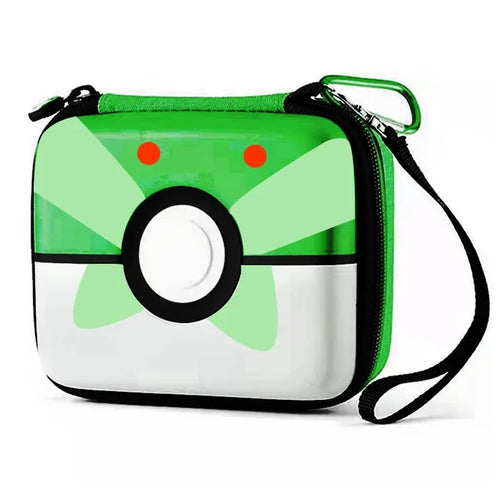 Pokemon Game Card Storage Bag Pokeball Portable PTCG Trading Storage