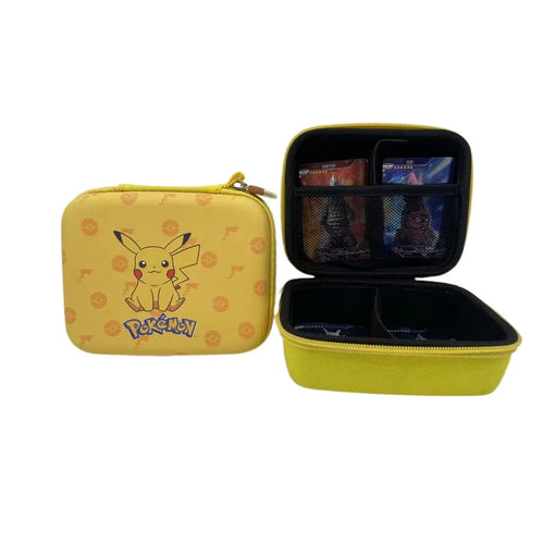 Pokemon Game Card Storage Bag Pokeball Portable PTCG Trading Storage