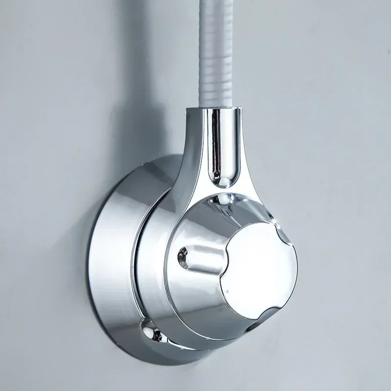 Suction Cup Shower Holder Adjustable Shower Head Holder Nozzle
