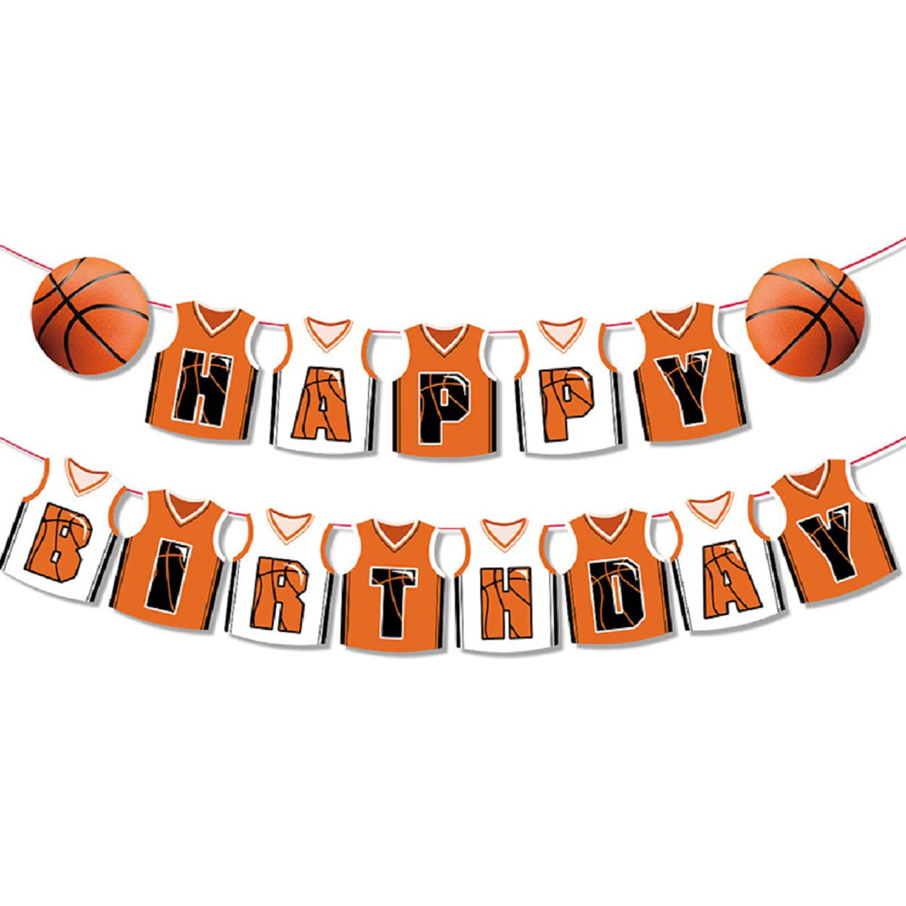 NBA Theme Happy Birthday Party Decoration For Home Decoration Banner