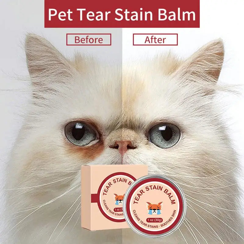Pet Tear Stain Remover Cat Dog Eye Cleaner Cream pet Eye Stain Cleaner