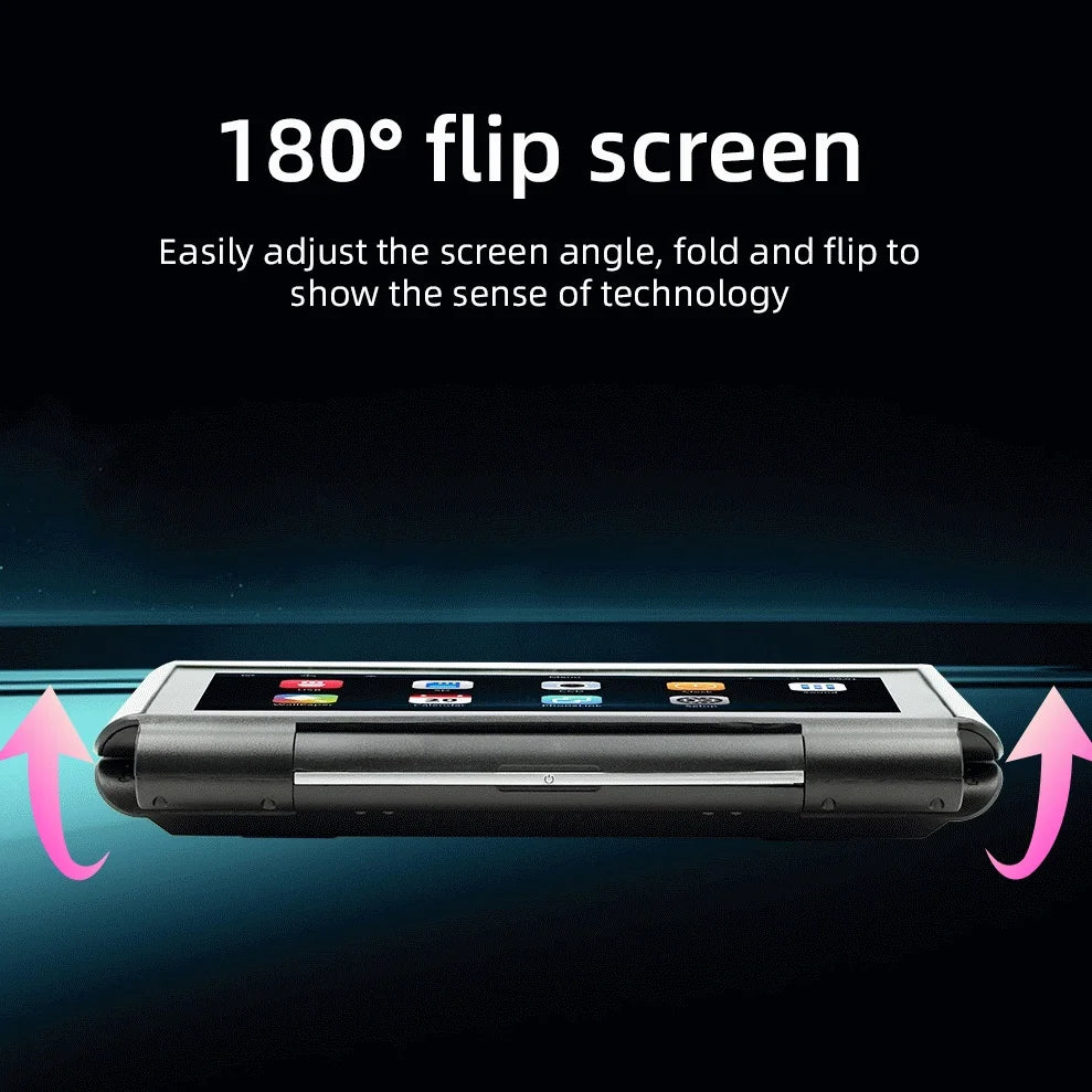 180° Foldable Screen 6.86’‘ Car Radio Multimedia Player Portable Mp5