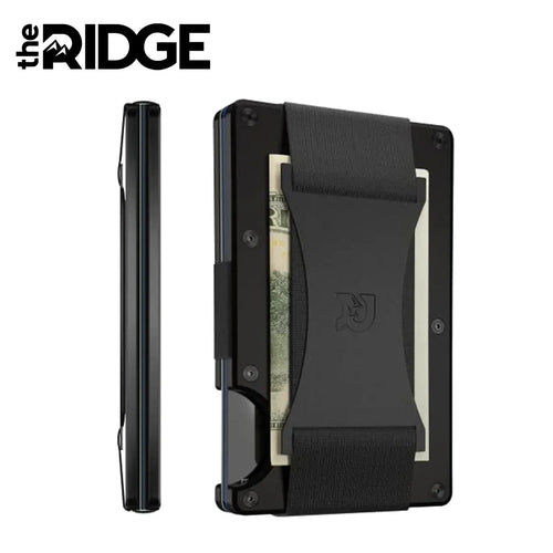 The Ridge Carbon Fiber Credit Card Holder Luxury Aluminum Metal