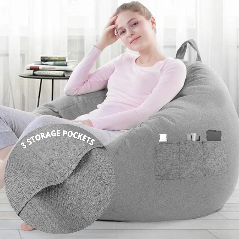 Sofa Chair Soft Comfortable Chair Sofa Breathable Lazy Sofa Bed Large