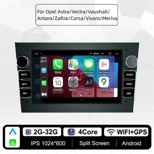 8‘’ Car Radio 2DIN Android Multimedia Player Stereo for Opel Astra H J