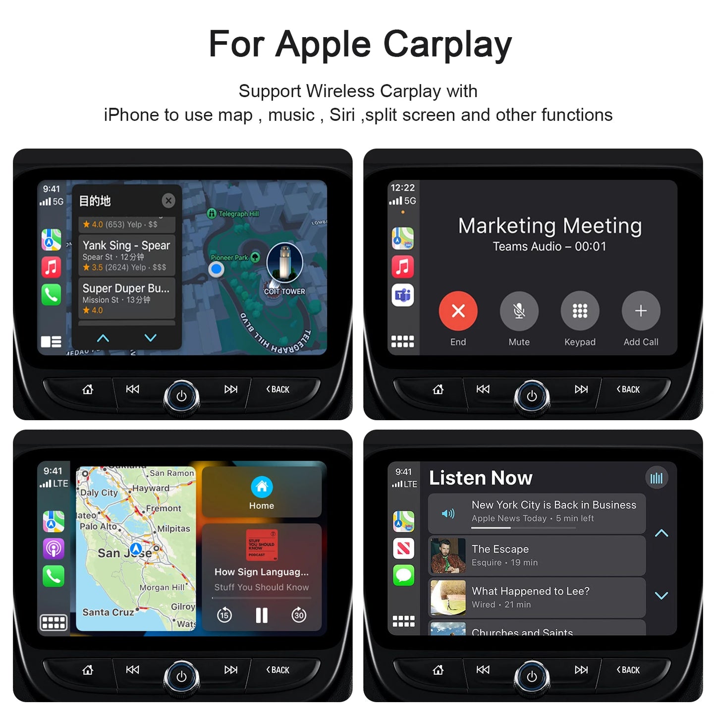 Wireless CarPlay Adapter for iPhone Wireless Auto Car Adapter,Apple
