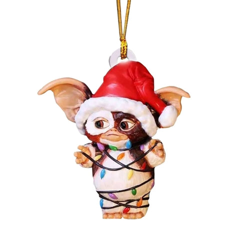 Christmas Tree Decoration Pendant Cute Puppy Acrylic Dog Ornament New