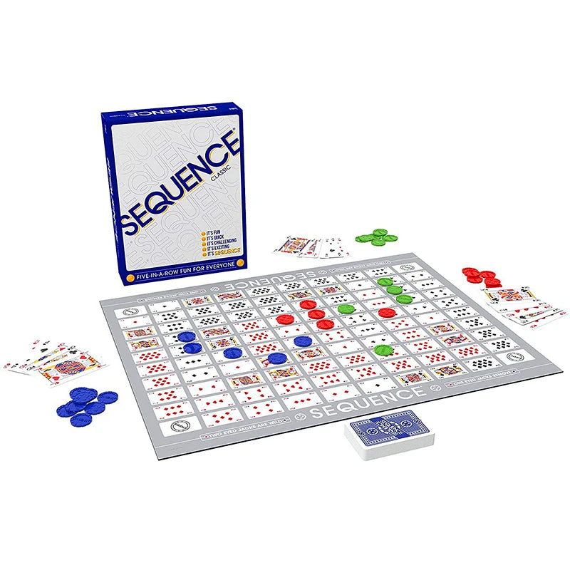 Sequence Game All English Series Puzzle Fantasy Gobang Board Game