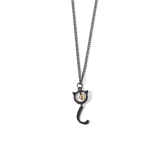 Animal Tail Pendant Necklace Keychain Lady Earrings Cartoon Jewelry