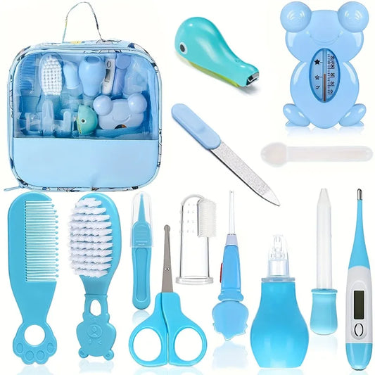 13PCS Baby Grooming and Health Kit Safety Care Set Newborn Nursery