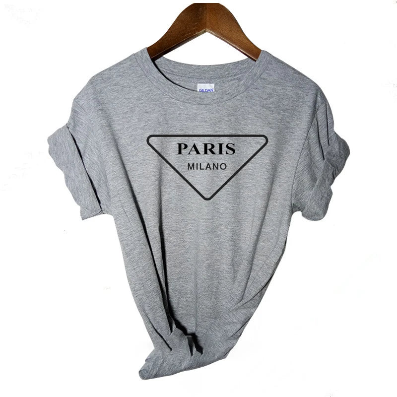 Summer Women's T-Shirt Cotton T-Shirt Fashion Casual Streetwear