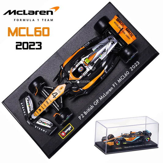 Bburago 1:43 MCL60 2023 4# Lando Norris P2 British GP Mclaren F1 #81
