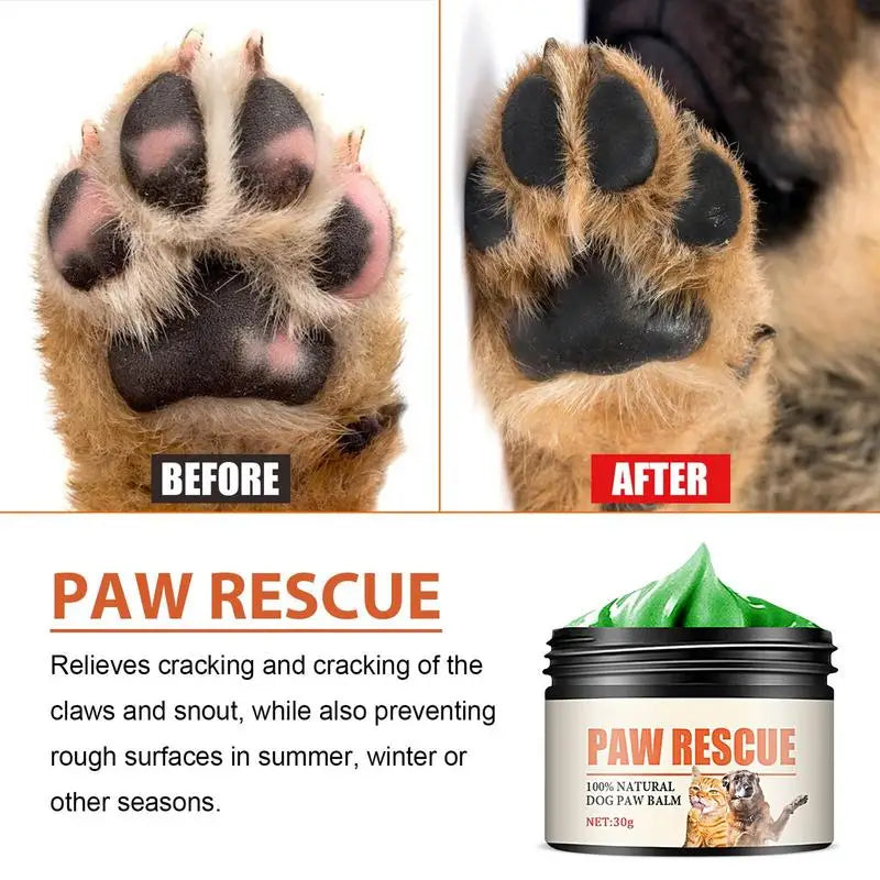 30g Natural Effective Safe Cream Butter Paw Balm For Cat Protects Dry
