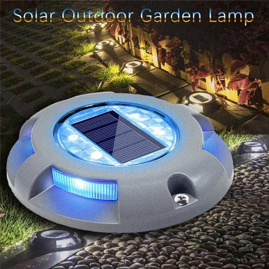 Outdoor Led Solar Light Garden Stair Deck Lights Waterproof Ground