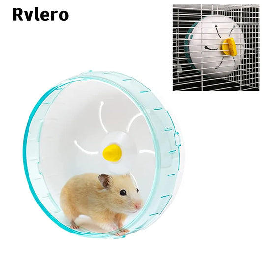 Hamster Running Disc Toy 3 Size Silent Small Pet Rotatory Jogging