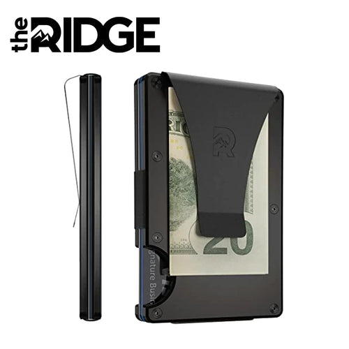 The Ridge Carbon Fiber Credit Card Holder Luxury Aluminum Metal