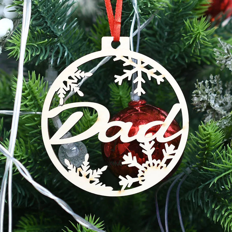 Custom Christmas Tree Baubles Christmas Tree Decor Personalized